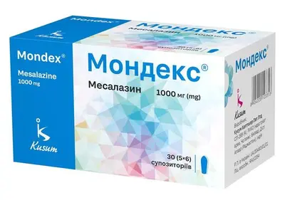 Мондекс суппозитории 1000 мг №30 — Фото 1