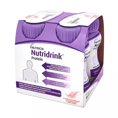Нутрідрінк Протеїн (Nutridrink Protein) зі смаком полуниці 125 мл №4 — Фото 1