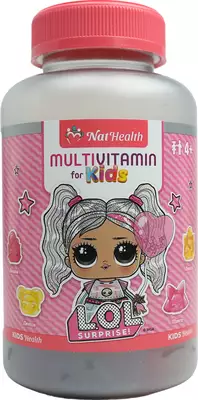 НатХелс мультивитамины для детей пастилки жел. №54 — Фото 1