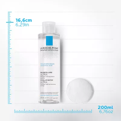 Ля Рош (La Roche-Posay) Міцелярний фізіологічний розчин для чутливої шкіри обличчя 200 мл — Фото 4