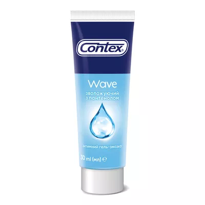 Гель-смазка Контекс (Contex Wave) увлажняющий с пантенолом 30 мл — Фото 1
