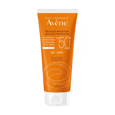 Авен (Avene) Солнцезащитное водостойкое молочко для чувствительной кожи SPF50+ 100 мл — Фото 2
