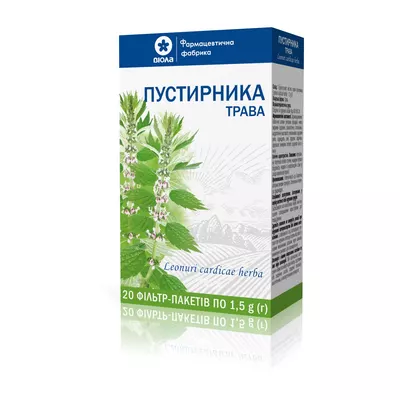 Пустирника трава у фільтр-пакетах 1,5 г №20 — Фото 1