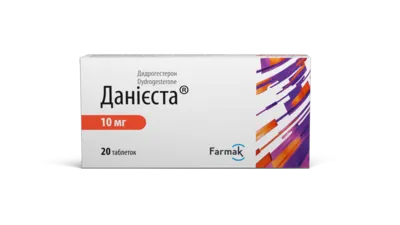 Данієста таблетки вкриті плівковою оболонкою 10 мг №20 — Фото 1