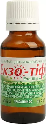 Екзо-Тіфін розчин нашкірний 10 мг/г флакон 20 мл — Фото 4