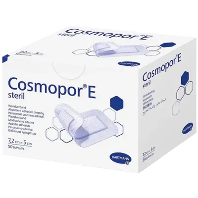 Повязка пластырная Hartmann Cosmopor Е steril размер 5 см*7,2 см 1 шт — Фото 1