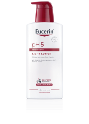 Юцерин (Eucerin) pH5 лосьйон легкий для зменшення чутливості шкіри 400 мл — Фото 1