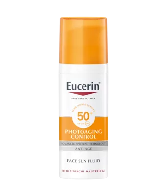 Юцерин (Eucerin) Фотоейджинг Контрол флюид антивозрастной солнцезащитный для лица SPF50+ 50мл — Фото 1
