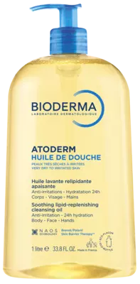 Биодерма (Вioderma) Атодерм масло для душа для атопической кожи 1000 мл — Фото 1
