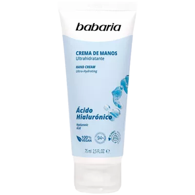 Бабария (Babaria) Крем для рук с гиалуроновой кислотой 75 мл — Фото 1