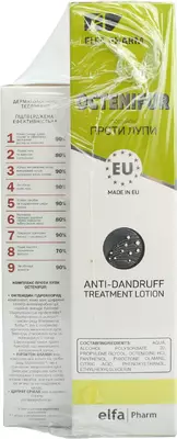 Эльфа Фарм (Elfa Pharm) Октенифур набор против умеренной перхоти (шампунь 9 в 1 200 мл + лосьон 250 мл) — Фото 2