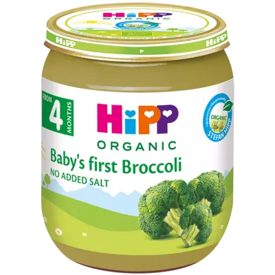 Пюре овощное Хипп (HiPP) брокколи с 4 месяцев 125 г — Фото 1