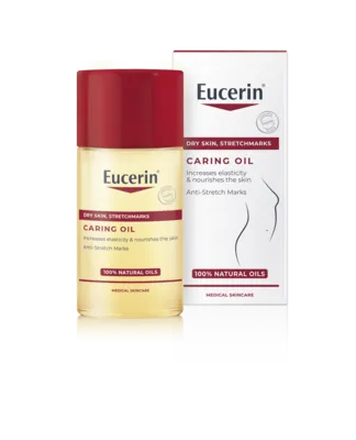 Юцерин (Eucerin) масло натуральное против растяжек для тела 125 мл — Фото 1