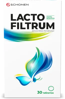 Лактофільтрум дієтична добавка для підтримки мікрофлори кишківника таблетки №30 — Фото 2
