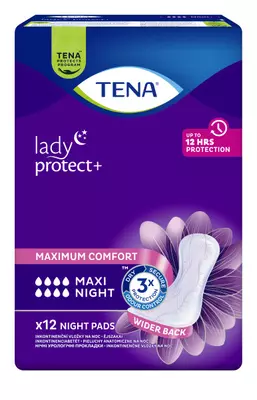 Прокладки урологічні жіночі Тена Леді Максі Найт (Tena Lady Mахі Night) 12 шт — Фото 2