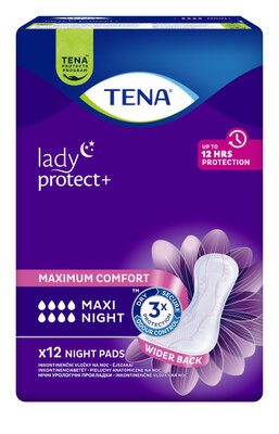 Прокладки урологічні жіночі Тена Леді Максі Найт (Tena Lady Mахі Night) 12 шт — Фото 2