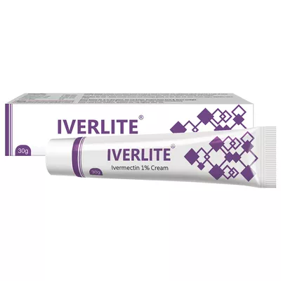 Иверлит (Iverlite) крем для лица 1% розацеа 30 г — Фото 1