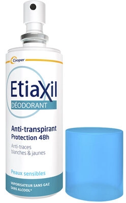 Етіаксіл (Etiaxil) дезодорант-антиперспірант спрей захист 48 годин від помірного потовиділення 100 мл — Фото 2
