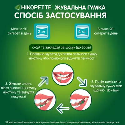 Никоретте Зимняя мята резинка жевательная 4 мг №30 — Фото 6