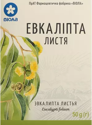 Евкаліпту листя пачка 50 г — Фото 1