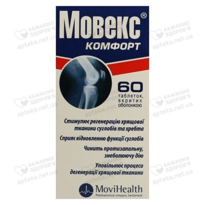 Мовекс Комфорт таблетки покрытые оболочкой №60 — Фото 1