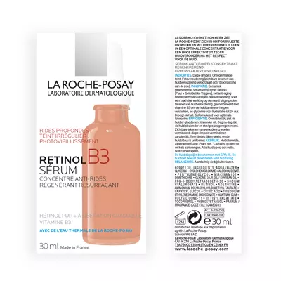 Ля Рош (La Roche-Posay) Ретинол В3 сироватка інтенсивна антивікова корегуюча проти глибоких зморшок 30 мл — Фото 8