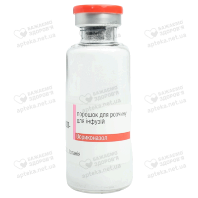 Вориконазол-Віста порошок для розчину для інфузій 200 мг флакон №1 — Фото 6
