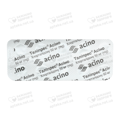 Талипрес таблетки 50 мг №30 — Фото 4
