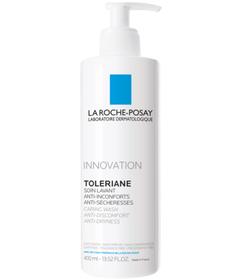 Ля Рош (La Roche-Posay) Толеран крем-гель для обличчя очищуючий для чутливої шкіри 400 мл — Фото 1