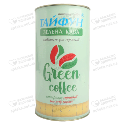 Кава зелена Тайфун з ягодами годжі та гарцинією 100 г — Фото 1