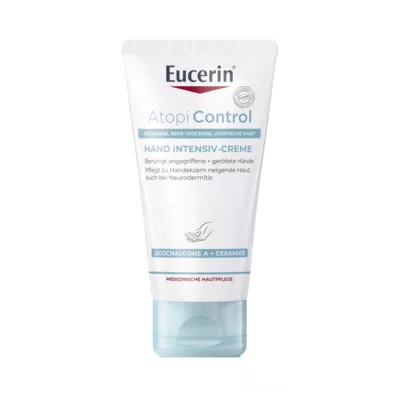 Юцерин (Eucerin) АтопіКонтрол інтенсивний крем для рук для сухої та атопічної шкіри 75 мл — Фото 1
