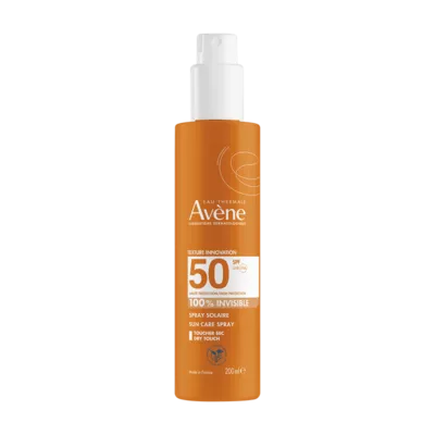 Авен (Avene) Солнцезащитный водостойкий спрей для чувствительной кожи SPF50+ 200 мл — Фото 1