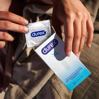 Презервативы Дюрекс (Durex Invisible XL) латексные с силиконовой смазкой ультратонкие 12 шт — Фото 7