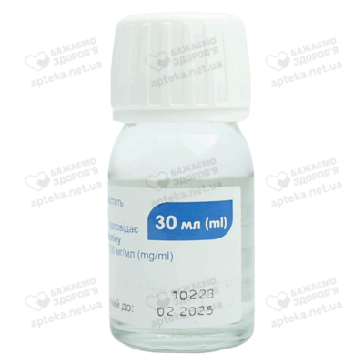 Цилітин розчин оральний 100 мг/мл флакон з дозуючим шприцем 30 мл — Фото 7