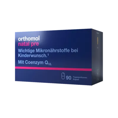 Ортомол Натал Пре (Orthomol Natal Pre) витаминный комплекс стимулирует здоровую овуляцию и фертильность капсулы, курс 90 дней — Фото 2