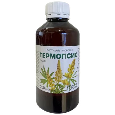 Термопсис сироп флакон 200 мл, Профі фарм — Фото 1