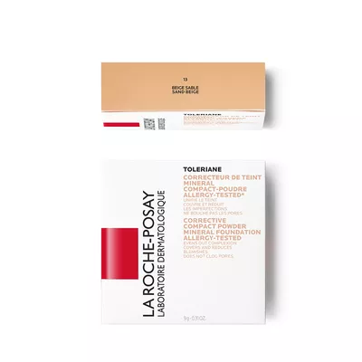 Ля Рош (La Roche-Posay) Толеран пудра минеральная корректирующая компактная тон 13  9,5 г — Фото 2