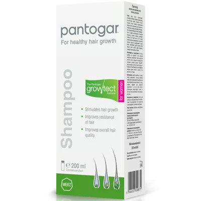 Пантогар шампунь для роста волос для женщин 200 мл — Фото 1