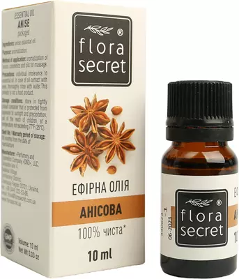 Олія ефірна анісу Флора Сікрет (Flora Sеcret) 10 мл — Фото 3