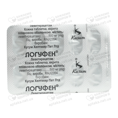 Логуфен таблетки вкриті оболонкою 250 мг №60 — Фото 6