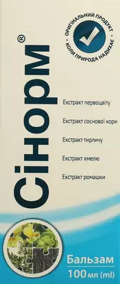 Синорм бальзам 100 мл — Фото 1