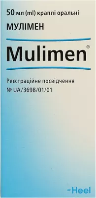 Мулімен краплі флакон-крапельниця 50 мл — Фото 1