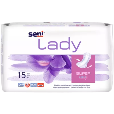 Прокладки урологические женские Сени Леди Супер (Seni Lady Super) 15 шт — Фото 1