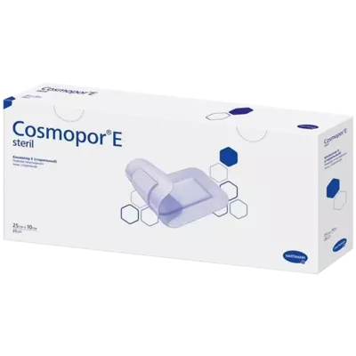 Пов'язка пластирна Hartmann Cosmopor Е steril розмір 10 см*25 см 1 шт — Фото 1