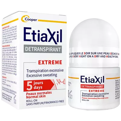 Етіаксіл (Etiaxil) Екстрім дезодорант-антиперспірант кульковий для нормальної шкіри від підвищеного потовиділення 15 мл — Фото 1