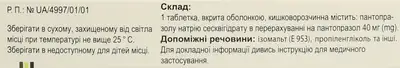 Пульцет таблетки вкриті оболонкою 40 мг №28 — Фото 2