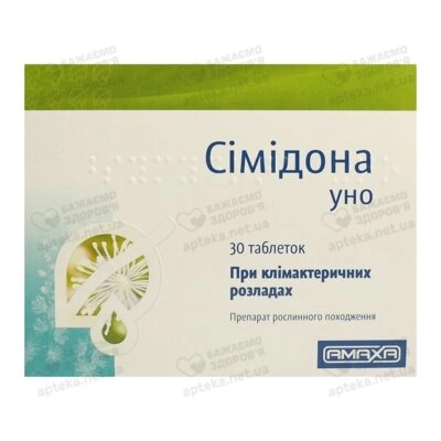 Симидона Уно таблетки 6,5 мг №30 — Фото 1
