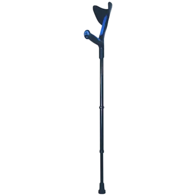 Костыль НТ-02-005 локтевой с регулировкой по высоте нижней секцией (95-117,5 см) 1 шт — Фото 1