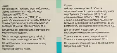 Гамалате В6 таблетки покрытые оболочкой №20 — Фото 2