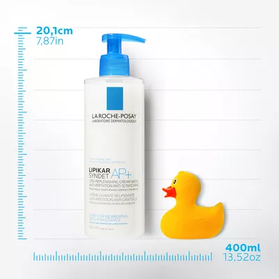 Ля Рош (La Roche-Posay) Ліпікар Сіндет АР+ очищуючий ліпідовідновлюючий крем-гель для сухої схильної до атопії шкіри обличчя та тіла 400 мл — Фото 5